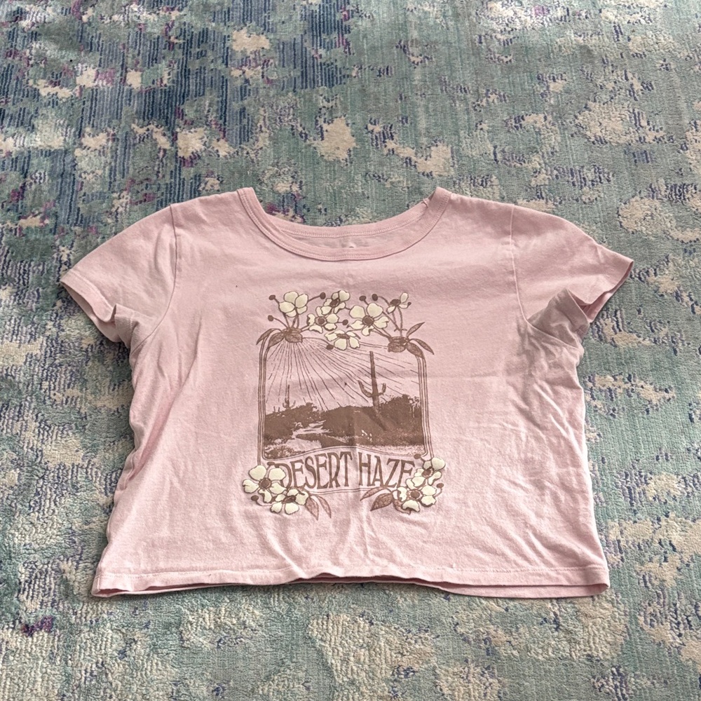 Hollister Pink Desert Haze Tee